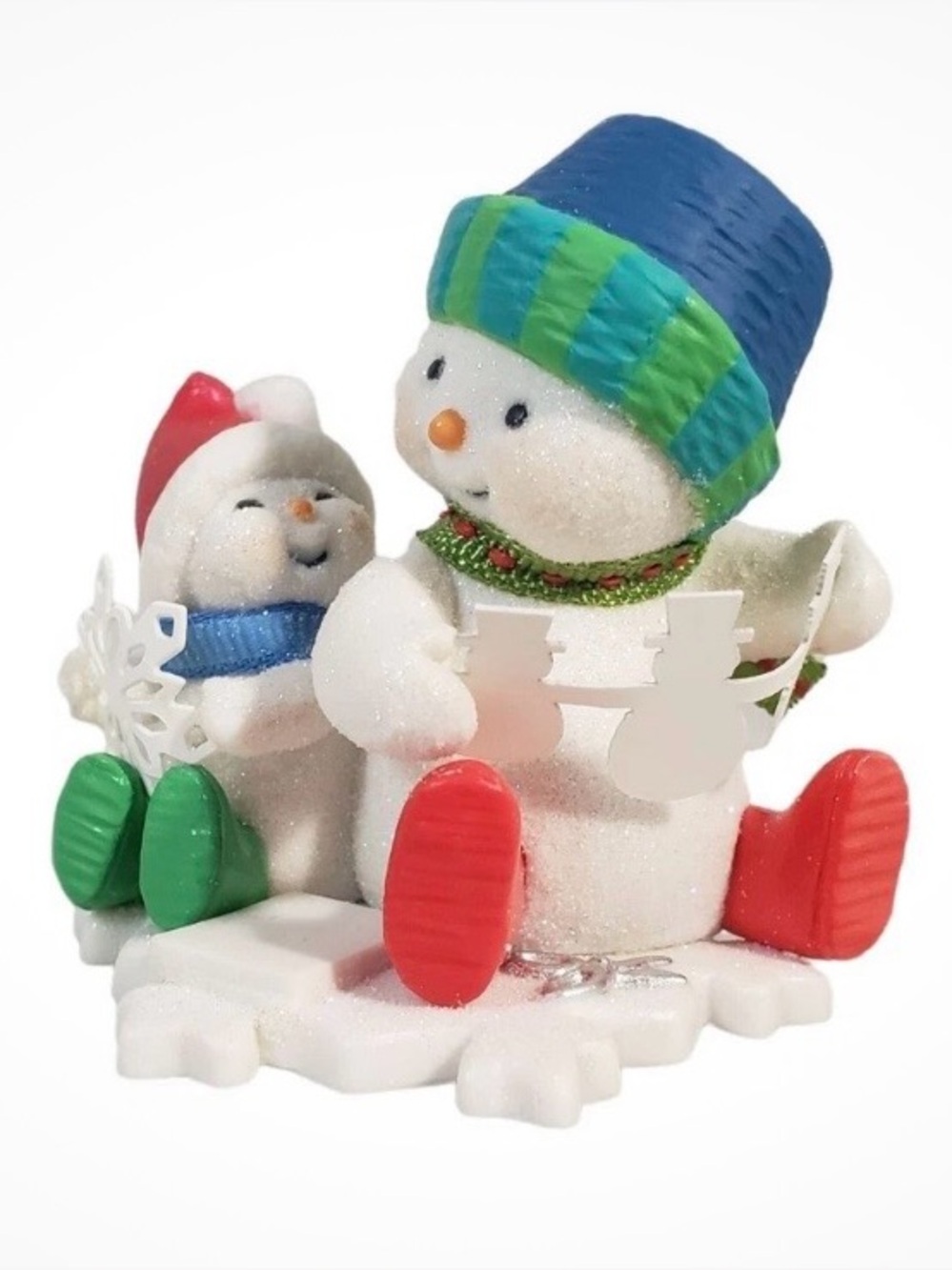 2014 Hallmark Snip 'n' Clip Fun Making Memories 7 Keepsake Christmas Ornament